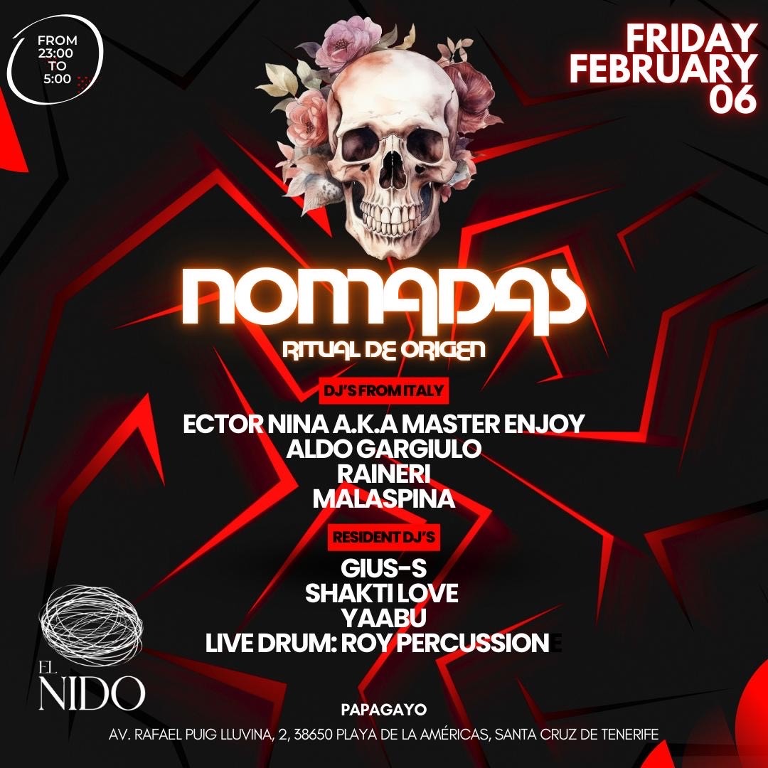 Nomadas · Sala El Nido · Fri. 6th February 2026 image