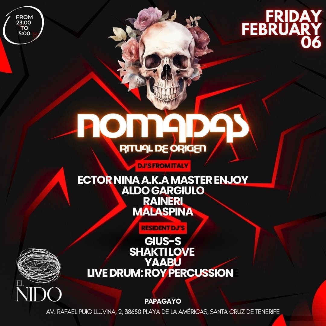 Nomadas · Sala El Nido · Fri. 6th February 2026 image