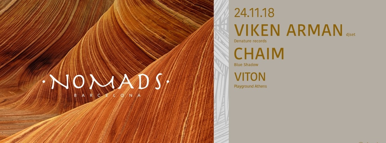 NOMADS pres: Viken Arman, Chaim, Viton image
