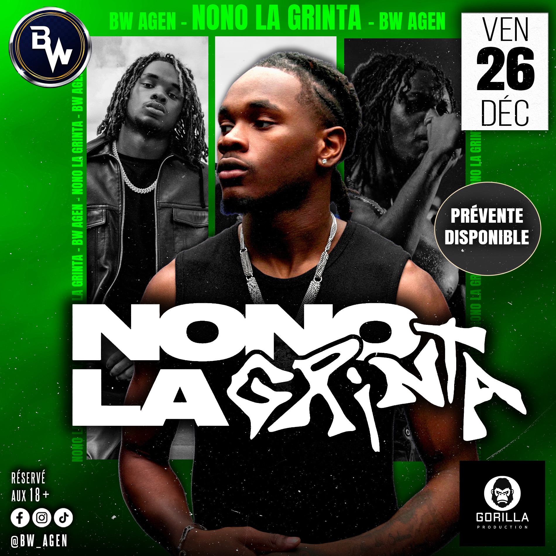 NONO LA GRINTA EN SHOWCASE @BW AGEN image