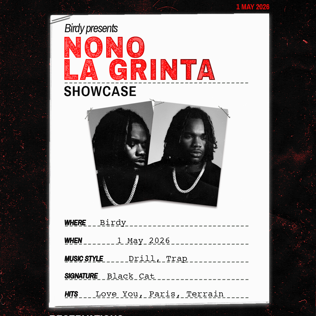 NONO LA GRINTA LIVE X GYALDEM • SOHO BRUSSELS •