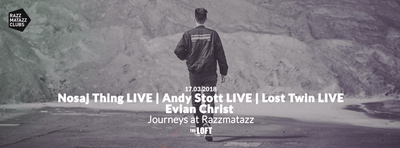 Nosaj Thing LIVE, Andy Stott LIVE, Lost Twin LIVE & Evian Christ | Journeys X MIRA Festival @ The Loft (Carrer Pamplona 88) image