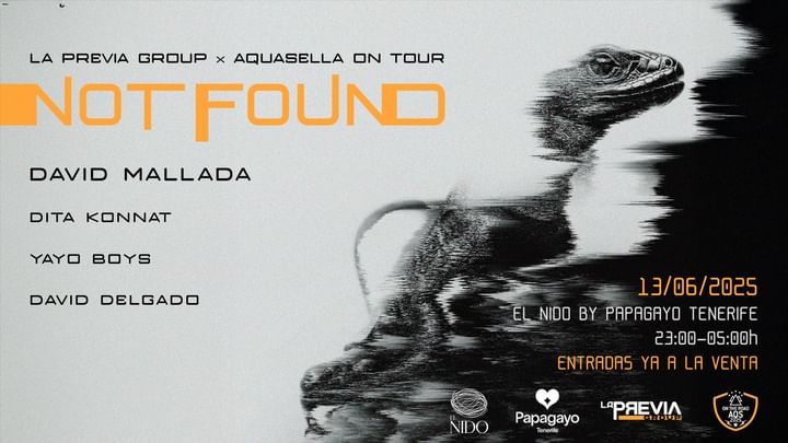 Cover for event: Not Found - Aquasella On The Road · @El Nido · Fri. 13th June 2025