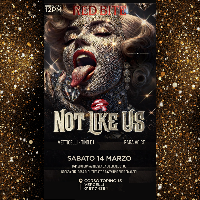 NOT LIKE US per RED BITE   image