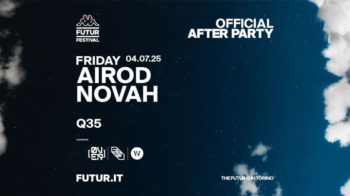 Cover for event: NOVAH + AIROD for KFF25 Day 1 Official After Party at Q35 Warehouse