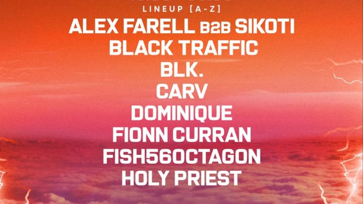 Cover for event: NRG Tenerife (Friday 13th June): Holy Priest, BLK. Black Traffic, Fish56Octagon & More