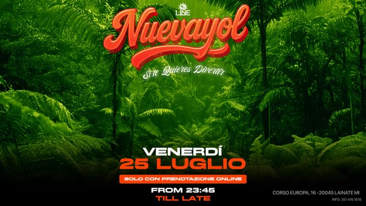 Cover for event: NUEVAYOL (si te quieres divertir) by LineClub