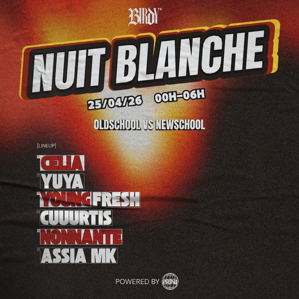 Copertina ufficiale dell'evento Nuit Blanche - Old-School Vs New-School