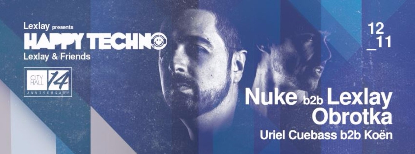 Nuke b2b Lexlay presented by Happy Techno image