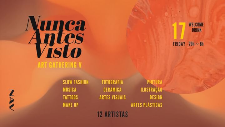Cover for event: Nunca Antes Visto – Art Gathering V