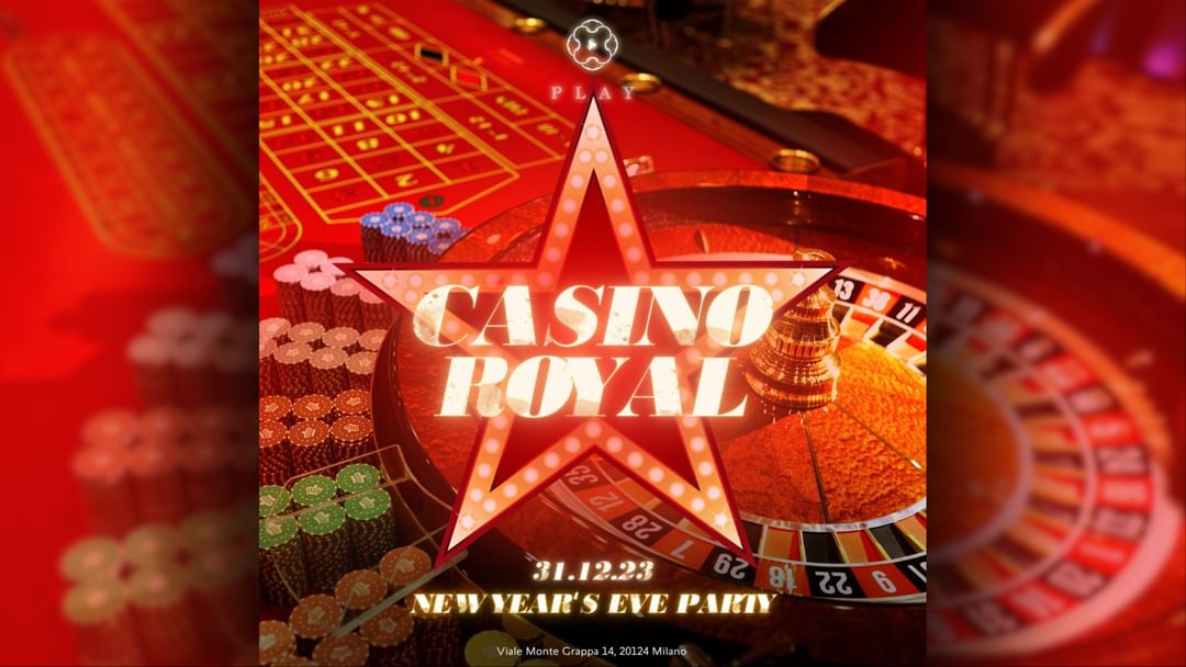 Capa do evento NYE 2024 CASINÒ ROYAL - PLAY CLUB