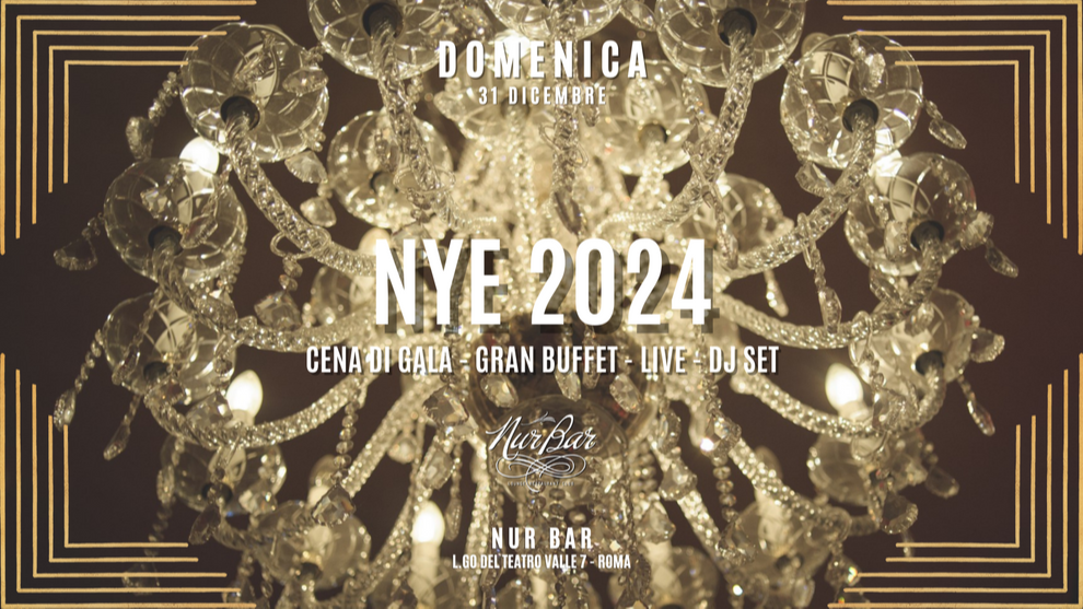 NYE 2024 NUR BAR image