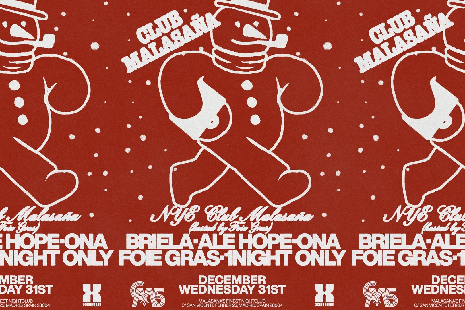 NYE Club Malasaña (hosted by Foie Gras) image