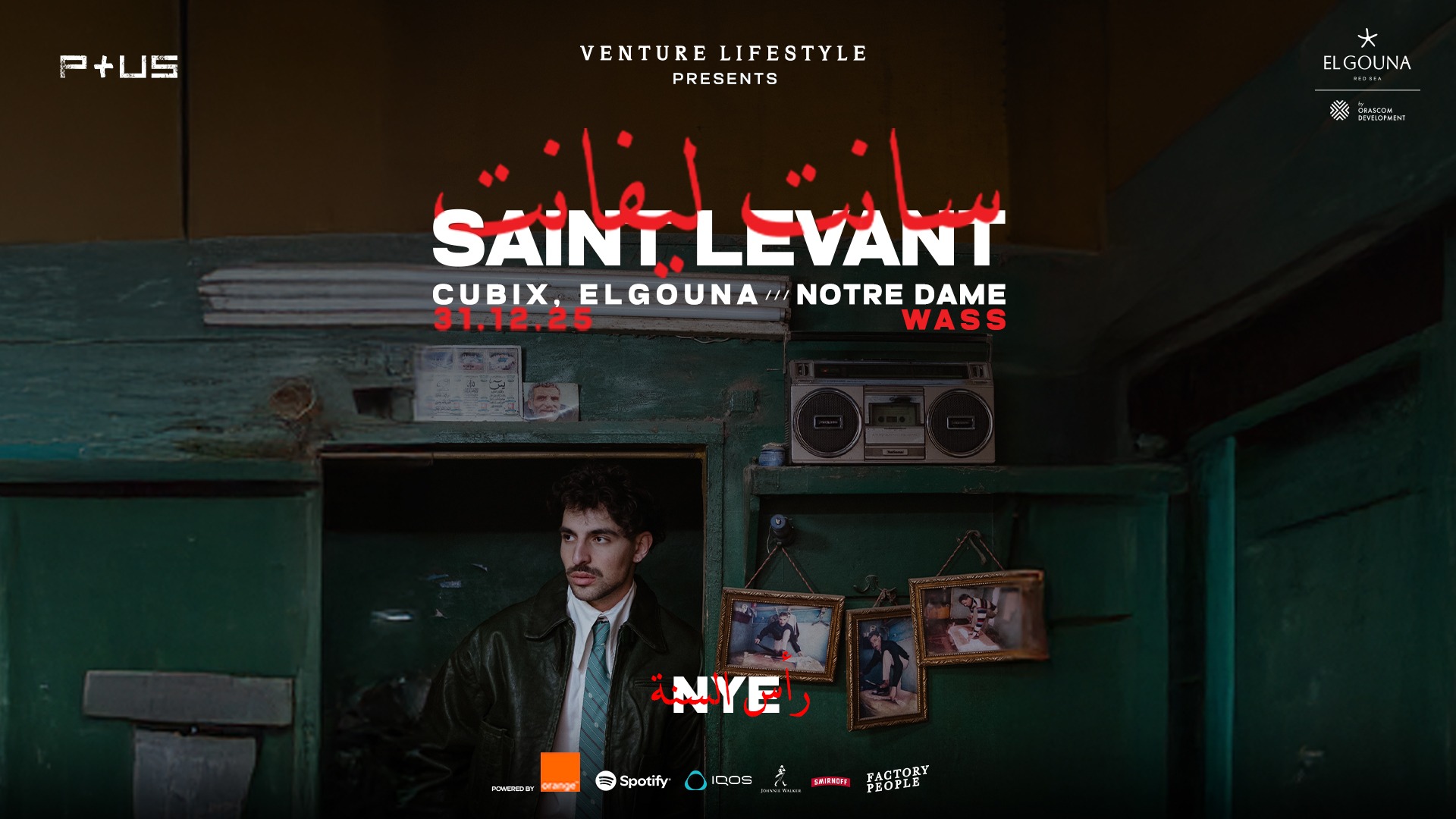 NYE | Saint Levant & Notre Dame at CUBIX image