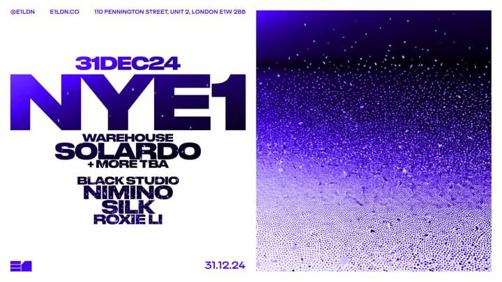 Cover for event: NYE1: Solardo, nimino, Silk, Roxie Li