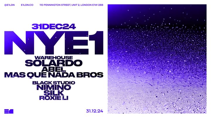 Cover for event: NYE1: Solardo, nimino, Silk, Roxie Li