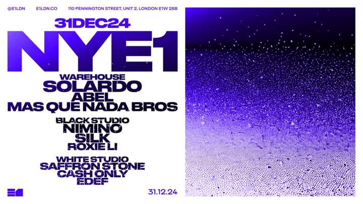 Cover for event: NYE1: Solardo, nimino, Silk, Roxie Li