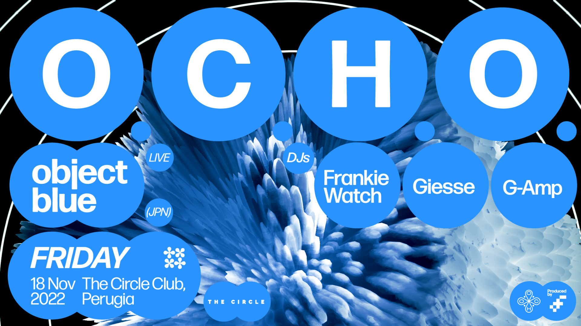 O.C.H.O. presents Object Blue (JPN) live at The Circle Club image