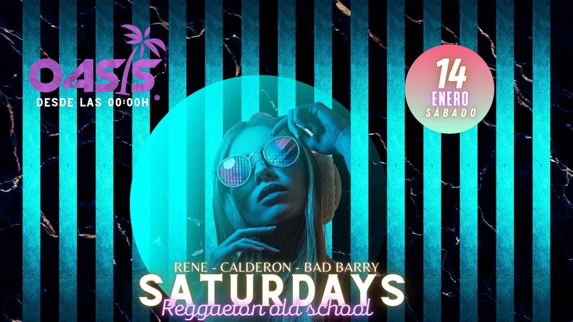 OASIS MALLORCA - REGGAETON OLD SCHOOL  - Sábado 14 image