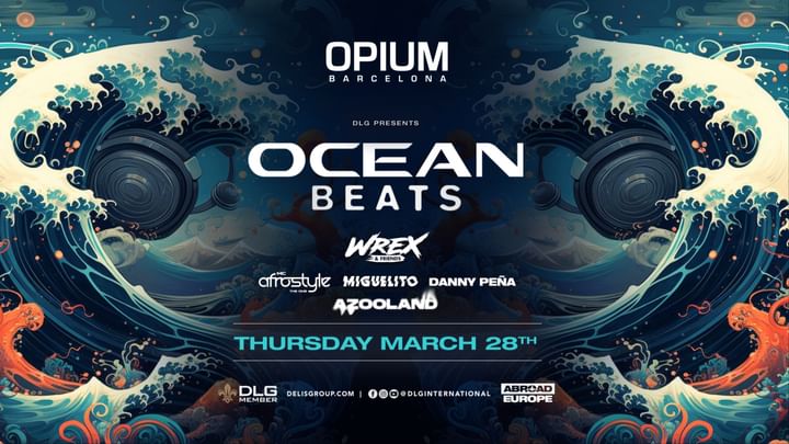 Cover for event: OCEAN BEATS | THURSDAY MARCH 28th