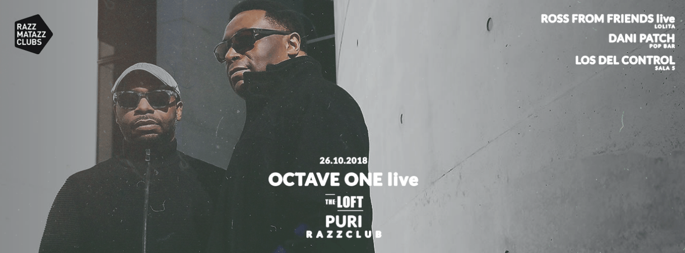 Octave One LIVE @ The Loft & Fuego w/ Puri @ Razzclub image