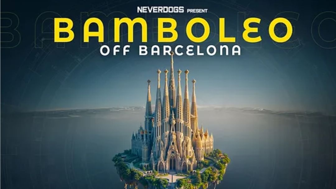 Cartell de l'esdeveniment OFF BCN SATURDAY w/ BAMBOLEO