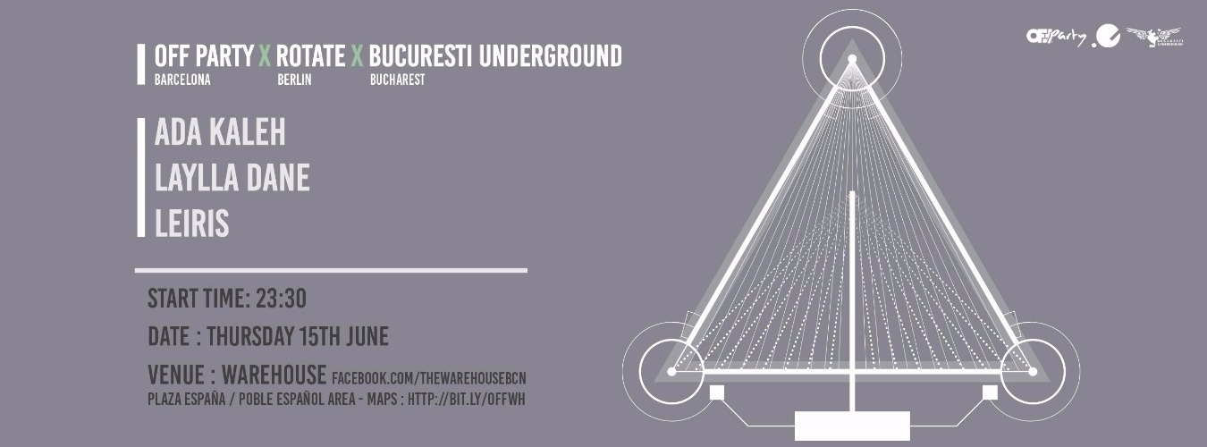 OFF Party x Rotate x Bucuresti Underground image