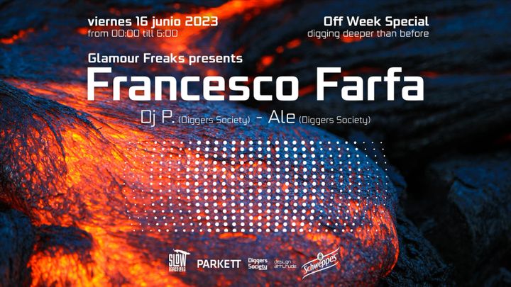 Cover for event: Off the Record - Glamour Freaks presents Diggers Society with Francesco Farfa - Off Week