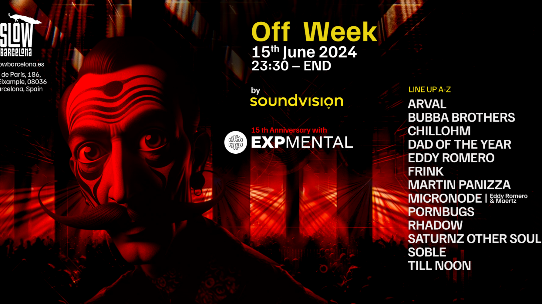 OFF WEEK 2024: Soundvision Expmental Records Showcase image