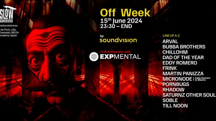 Cover for event: OFF WEEK 2024: Soundvision Expmental Records Showcase