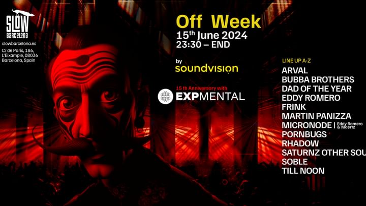 Cover for event: OFF WEEK 2024: Soundvision Expmental Records Showcase