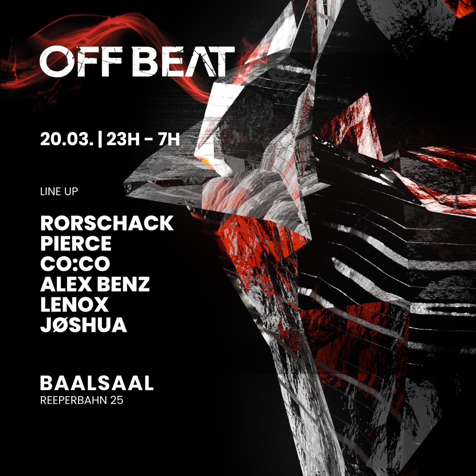 Offbeat with Pierce and Rorschack image