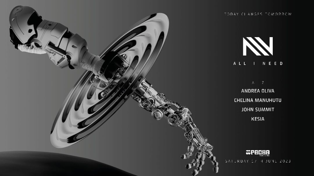 OFFWeek | All I Need at Pacha Barcelona event cover