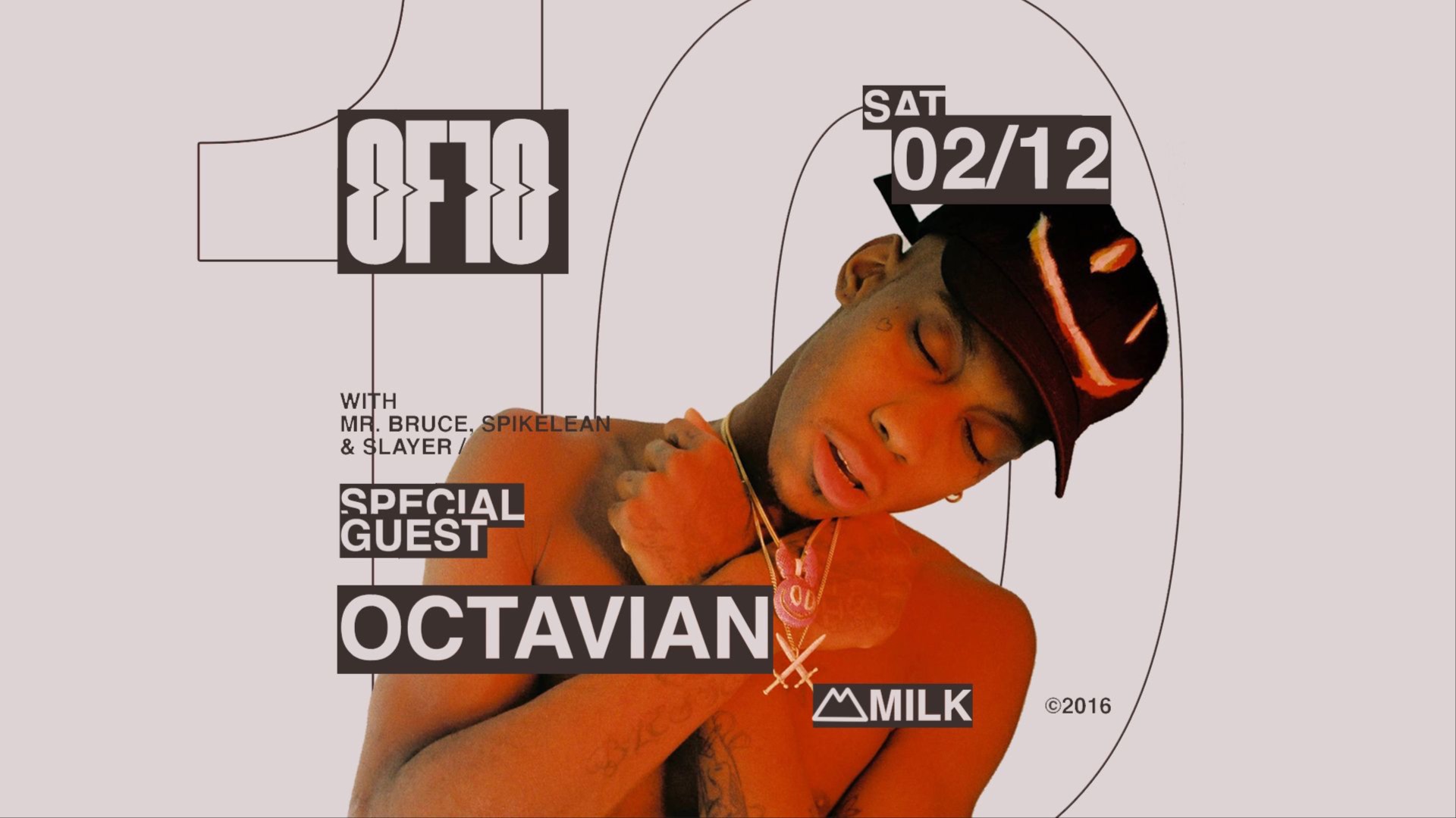 OF:10 presents OCTAVIAN - Sat 02.12.23 image
