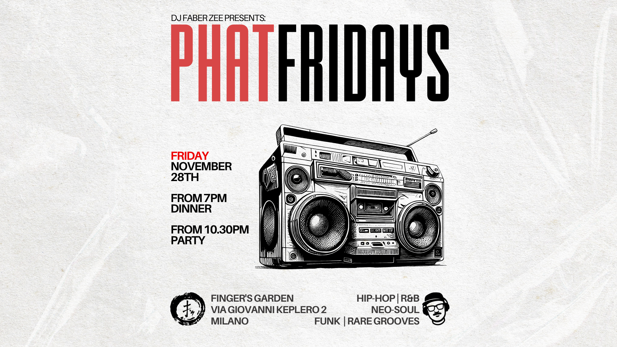 OldSchool HipHop R&B Party  image