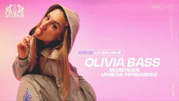 Cover for event: OLIVIA BASS at LA SALVAJE  2nd ANNIVERSARY 