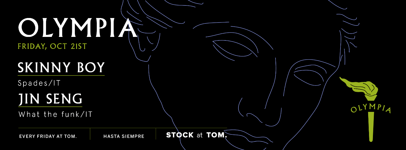 Olympia | Hasta Siempre | SkinnyBoy + Jin Seng image