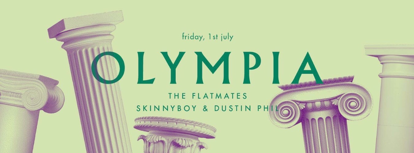 Olympia  Introduces "The Flatmates" Skinnyboy & Dustin Phil image