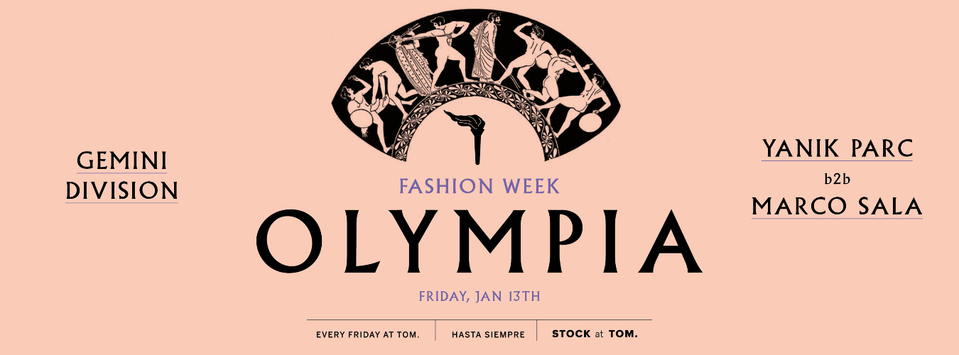 Olympia | MARCO SALA b2b YANIK PARC image