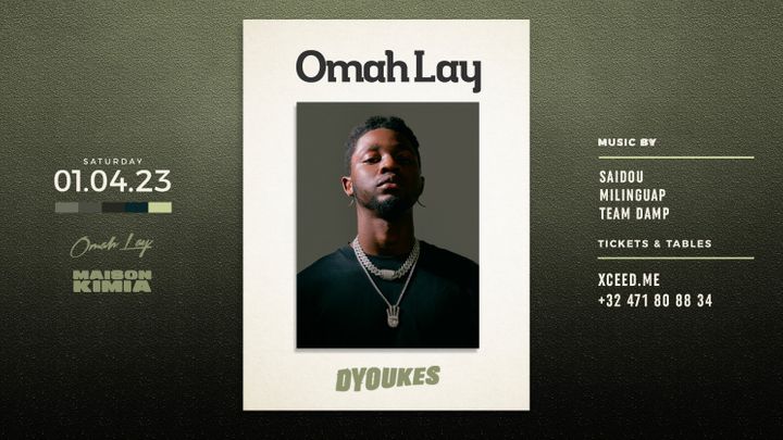Cover for event: OMAH LAY • DYOUKES • 01.04.2023
