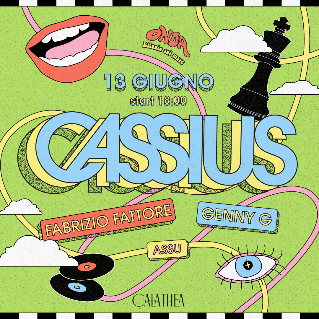 ONDA • CASSIUS + Fabrizio Fattore, Genny G, Assu image