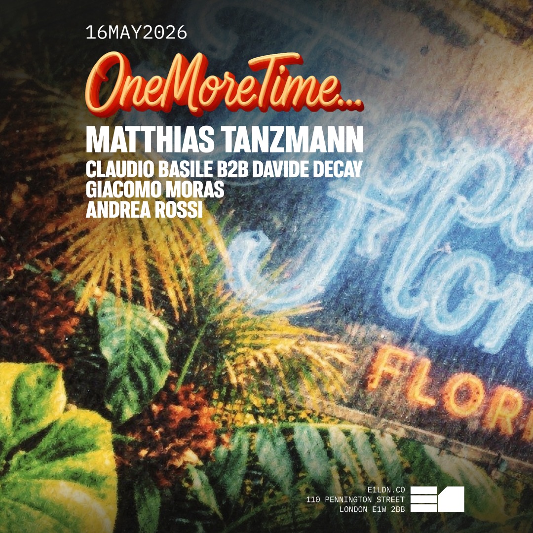 One More Time: Matthias Tanzmann