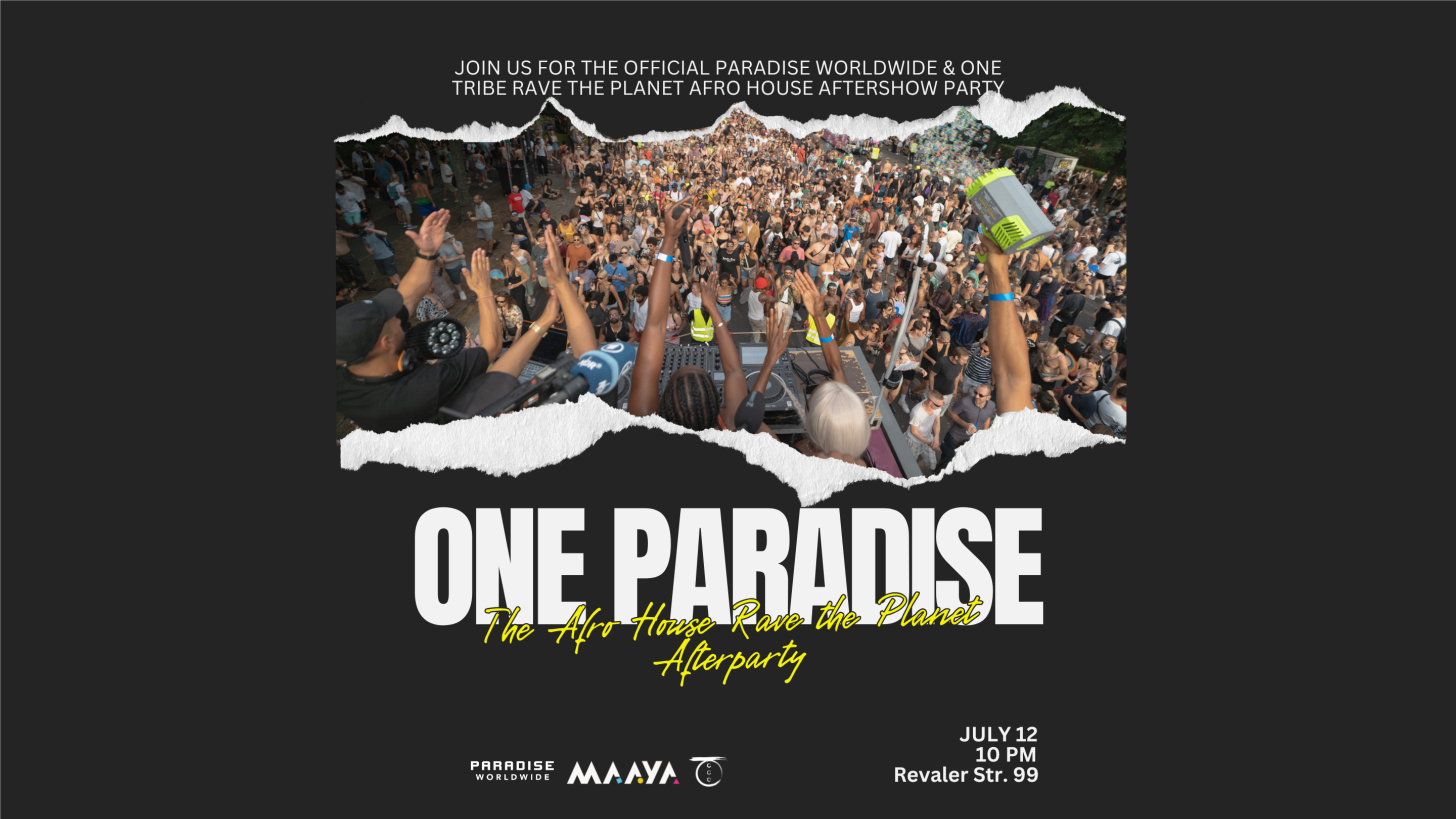 One Paradise - The Afro House Rave the Planet Afterparty  image
