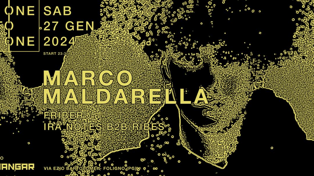 Capa do evento One-to-One presents Marco Maldarella