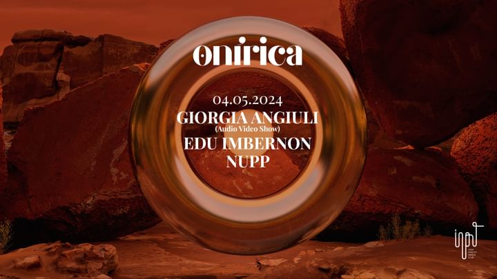 Cover for event: ONíRICA pres. GIORGIA ANGIULI & EDU IMBERNON