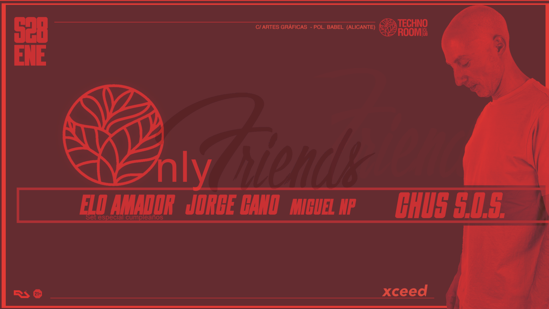 ONLY FRIENDS | w./ Chus S.O.S. image