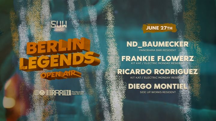 Cover for event: Open Air w/ Berlin legends by SUW