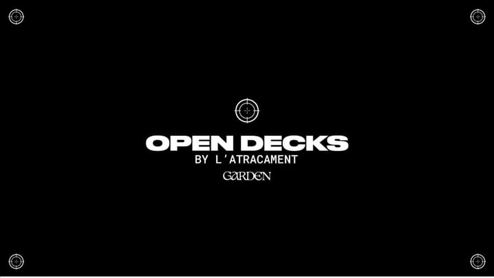 Cover for event: Open Decks: Old Glories & More | by L´Atracament