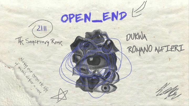 Cover for event: OPEN END - Dukwa, Romano Alfieri 