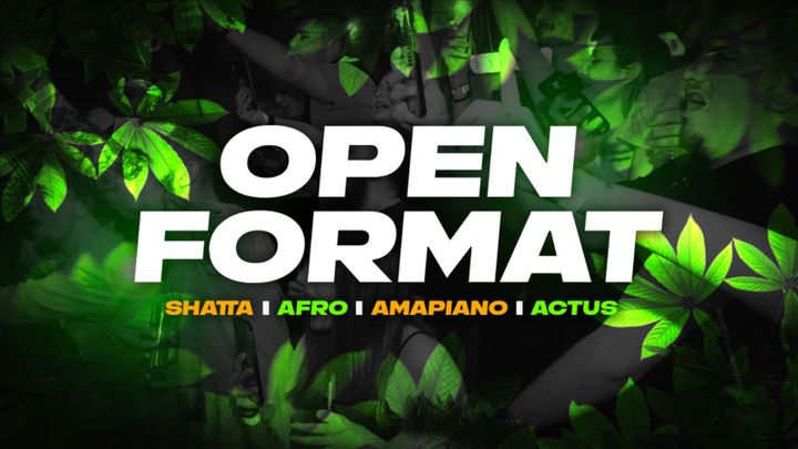 Cover for event: Open Format - Vendredi